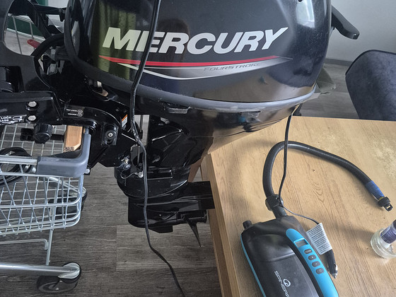 Gladiator 380 + mercury 9.9