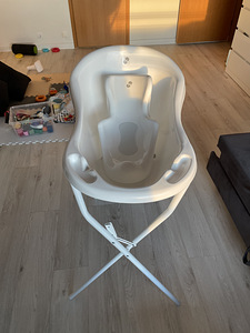 NordBaby beebivann 84 cm + alus + vannitugi (1 foto / 6)