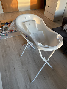 NordBaby beebivann 84 cm + alus + vannitugi (2 foto / 6)