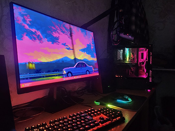 Комплект игрового компьютера (i5-11400F / RX 6600 XT / 16GB