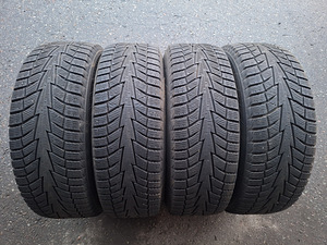 15" стальные диски Audi, VW, Škoda 5x112 + нешипованные шины Hankook M+S (2 фото из 4)