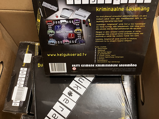 Настольная игра «Kelgukoerad»