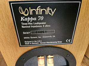 Infinity Kappa 70 3-ribalise põrandakõlarig (7 foto / 7)