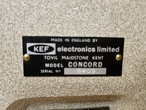 Kef Concordi 1 поколение (7 фото из 7)