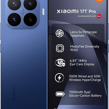 Xiaomi 17T Pro — новый мощный сверхавтономный смартфон