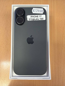 Apple iPhone 17 512Gb Black uueväärne (1 foto / 1)