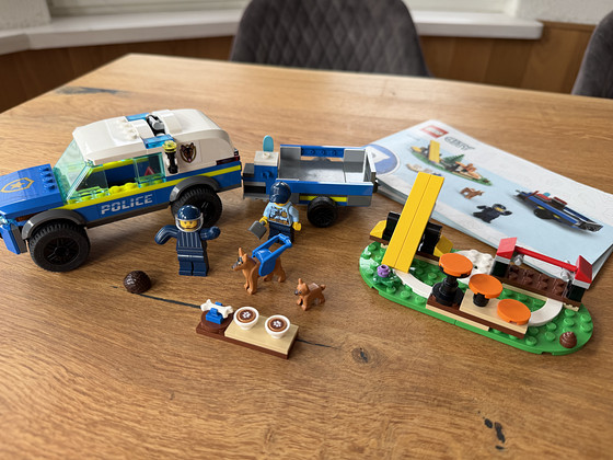60369 LEGO City Мобильная тренировка полицейских собак