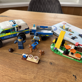 60369 LEGO City Мобильная тренировка полицейских собак