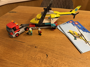 60343 LEGO City Транспортёр для спасательного вертолёта (1 фото из 1)