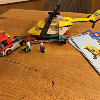 60343 LEGO City Транспортёр для спасательного вертолёта