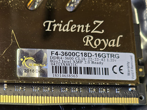 Mälu DDR 4 lauaarvutile G.Skill 32gb (4 foto / 8)
