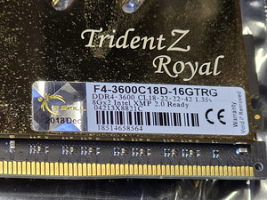 Mälu DDR 4 lauaarvutile G.Skill 32gb (5 foto / 8)