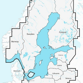 Merekaart Navionics 44Xg / EU644L 2027 uuendustega