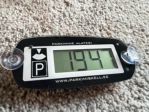 Parkimiskell elektrooniline (1 foto / 1)