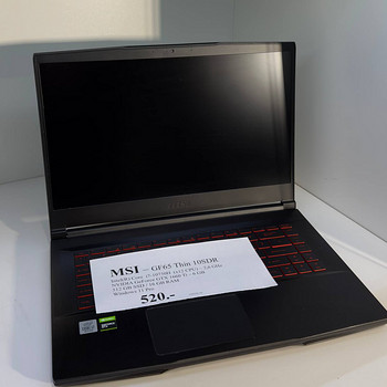 MSI GF65 Thin 10SDR игровой ноутбук