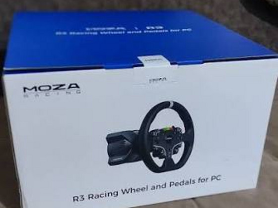 Moza Racing R3 Racing Set Black