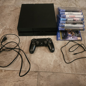 Sony Ps4 1TB + 2 games playstation 4