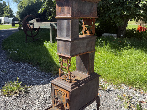 100a vana malmahi Norrast Норвежский чугунный камин Jotul
