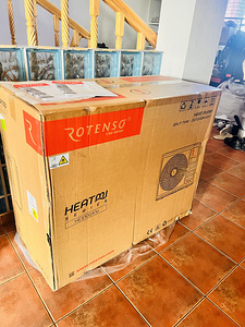 Новый тепловой насос Rotenso Heatmi Split Wi-Fi 10 кВт (4 фото из 4)