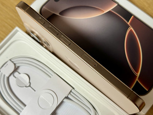 Apple iPhone 16 Pro Desert Ti 128GB uueväärne! Aku 93% (2 foto / 7)