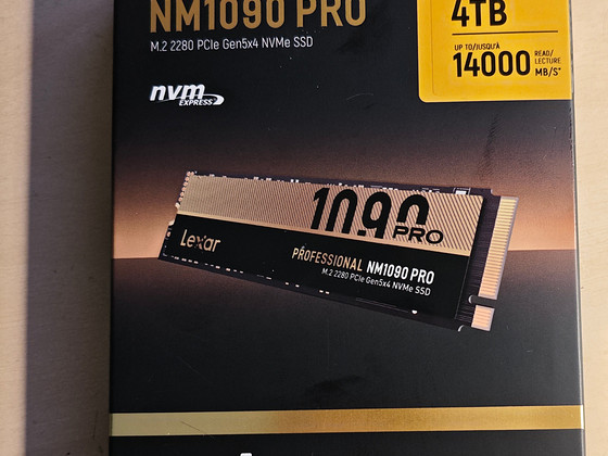 Lexar NM1090 Pro 4TB NVMe PCIe 5.0