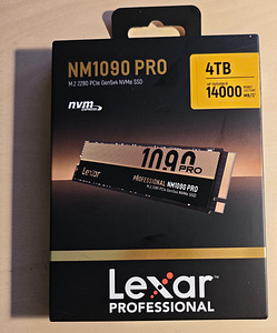 Lexar NM1090 Pro 4TB NVMe PCIe 5.0 (1 фото из 2)