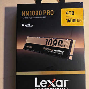 Lexar NM1090 Pro 4TB NVMe PCIe 5.0