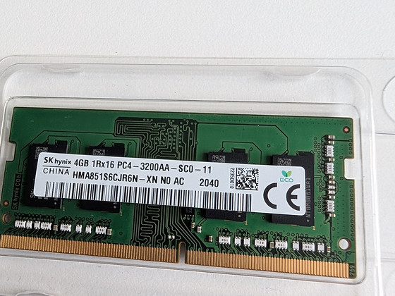 Ноутбучная оперативная память SO-DIMM 4 ГБ 3200 МГц