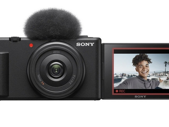 Sony ZV1F влог-камера 20.1MP 4K 20mm black