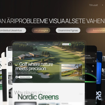 UX/UI veebisaitide ja liideste disain Figmas | Võtmed kätte