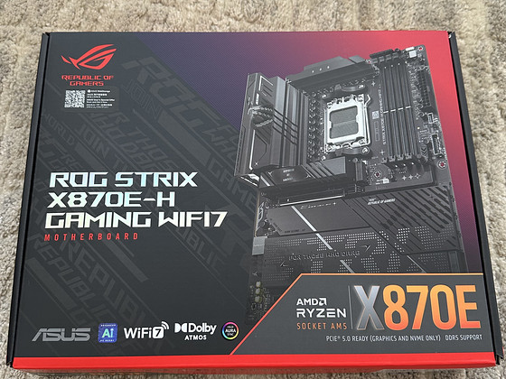 ASUS ROG Strix X870E-H Gaming WiFi 7 AM5