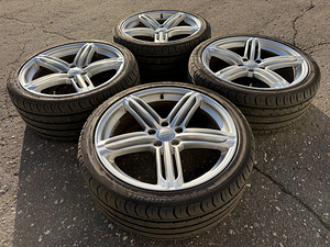 19" диски Audi Peeler 5x112 + летние шины 255/35/19 (2 фото из 7)