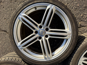 19" диски Audi Peeler 5x112 + летние шины 255/35/19 (6 фото из 7)