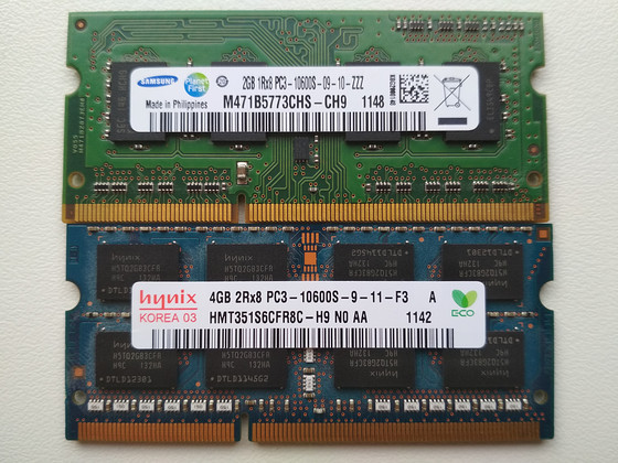 DDR3 SO-DIMM Sülearvuti operatiivmälud 2GB JA 4GB