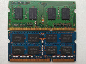 DDR3 SO-DIMM Sülearvuti operatiivmälud 2GB JA 4GB (2 foto / 3)