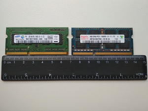 DDR3 SO-DIMM Sülearvuti operatiivmälud 2GB JA 4GB (3 foto / 3)
