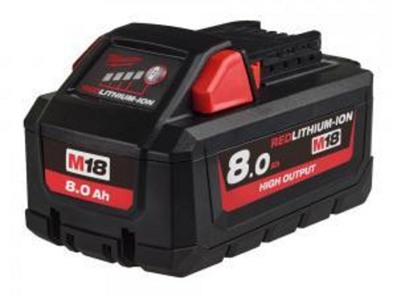Аккумулятор Milwaukee M18 8.0 Ач HIGH OUTPUT