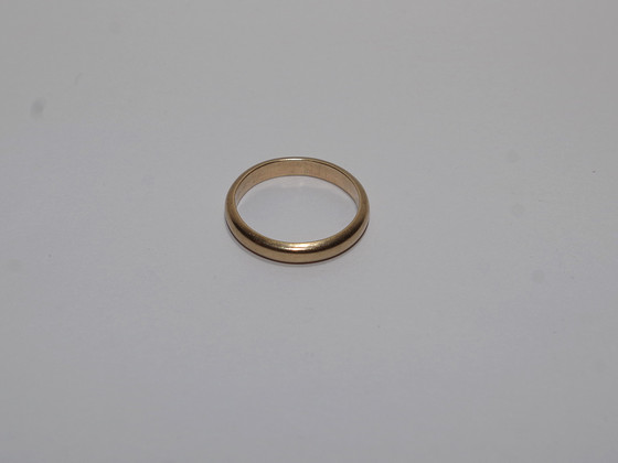 Kuldsõrmus, 500 proov, kaal 3.75 g