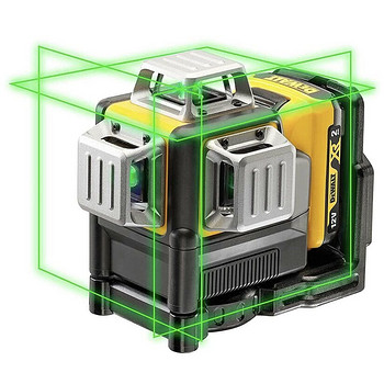DeWalt лазерный нивелир DCE089G + DCB107+ аккумулятор 2.0Ah