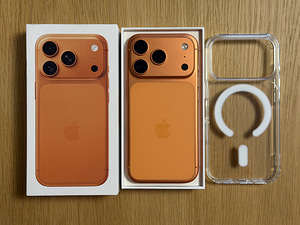 Apple iPhone 17 Pro Orange 256 ГБ как новый гарантия 07.2028 (1 фото из 8)