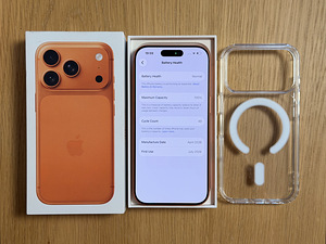 Apple iPhone 17 Pro Orange 256 ГБ как новый гарантия 07.2028 (7 фото из 8)