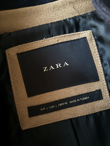 Zara tumesinine mantel L suurus (2 foto / 2)