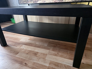 Ikea LACK Diivanilaud, mustjaspruun (2 foto / 2)
