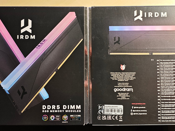 32GB 6000MT/s CL30 DDR5 GOODRAM IRDM