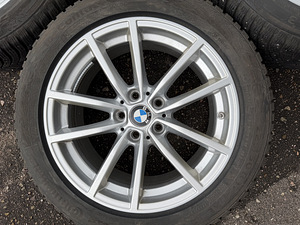 17" BMW style 778 originaalveljed 5x112 + 225/50 naast (2 foto / 9)