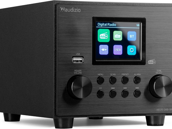 Audizio Vieste DAB+/FM raadio Bluetoothiga, 60W subwoofer