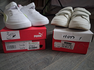 Puma кроссовки +белые (1 фото из 3)