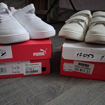Puma кроссовки +белые