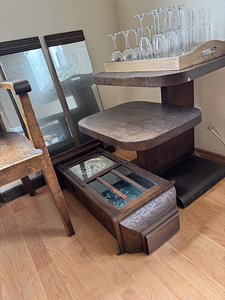 Vintage ja antiikmööbli komplekt / Art Deco 11 eset (1 foto / 10)