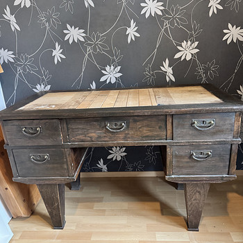 Kirjutuslaud 120 cm Funk antiikmööbel / Art Deco